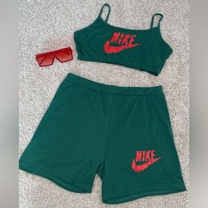 BRAND NEW Nike/LV set (stretchy and comfortable)